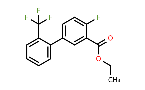 1261887-94-8 | 4-Fluoro-2'-(trifluoromethyl)biphenyl-3-carboxylic acid ethyl ester