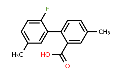 1261889-90-0 | 2-(2-Fluoro-5-methylphenyl)-5-methylbenzoic acid