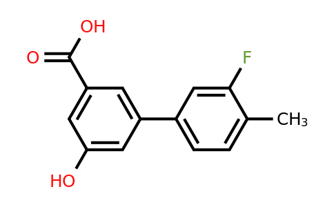 1261889-93-3 | 3-(3-Fluoro-4-methylphenyl)-5-hydroxybenzoic acid