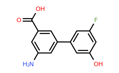 1261890-30-5 | 3-Amino-5-(3-fluoro-5-hydroxyphenyl)benzoic acid