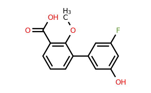 1261890-35-0 | 3-(3-Fluoro-5-hydroxyphenyl)-2-methoxybenzoic acid