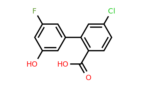 1261890-42-9 | 4-Chloro-2-(3-fluoro-5-hydroxyphenyl)benzoic acid
