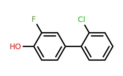 1261890-45-2 | 4-(2-Chlorophenyl)-2-fluorophenol