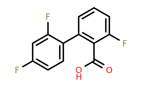 1261890-77-0 | 2-(2,4-Difluorophenyl)-6-fluorobenzoic acid