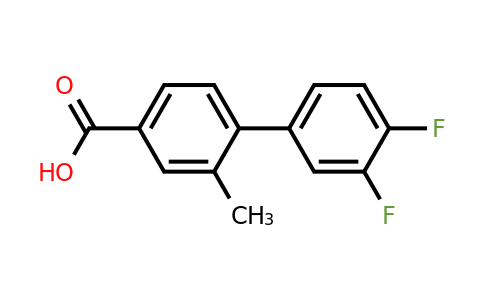 1261890-81-6 | 4-(3,4-Difluorophenyl)-3-methylbenzoic acid