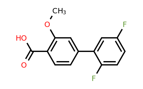 1261891-06-8 | 4-(2,5-Difluorophenyl)-2-methoxybenzoic acid