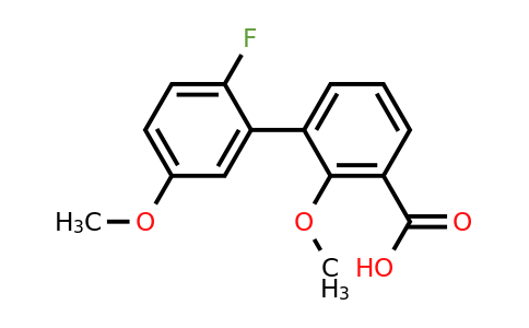 1261891-93-3 | 3-(2-Fluoro-5-methoxyphenyl)-2-methoxybenzoic acid