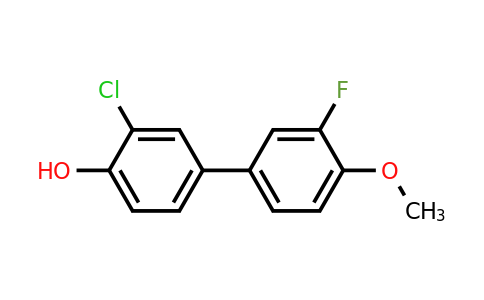 1261892-00-5 | 3-Chloro-3'-fluoro-4'-methoxy-[1,1'-biphenyl]-4-ol