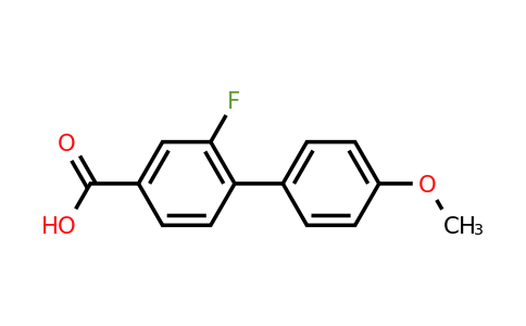 1261892-86-7 | 2-Fluoro-4'-methoxy-[1,1'-biphenyl]-4-carboxylic acid