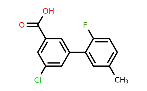 1261892-92-5 | 5-Chloro-3-(2-fluoro-5-methylphenyl)benzoic acid
