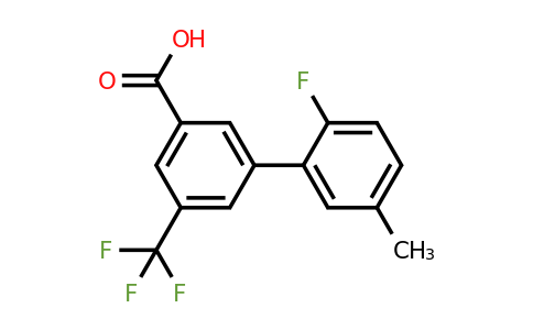 1261892-95-8 | 3-(2-Fluoro-5-methylphenyl)-5-trifluoromethylbenzoic acid