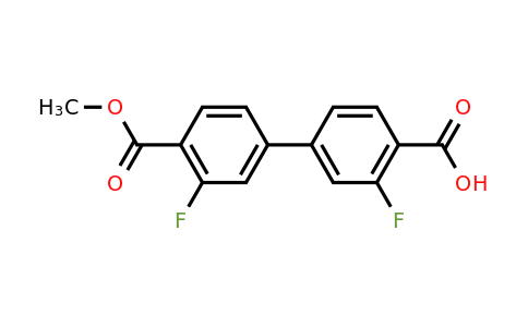 1261893-15-5 | 2-Fluoro-4-(3-fluoro-4-methoxycarbonylphenyl)benzoic acid