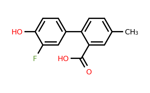 1261893-27-9 | 2-(3-Fluoro-4-hydroxyphenyl)-5-methylbenzoic acid