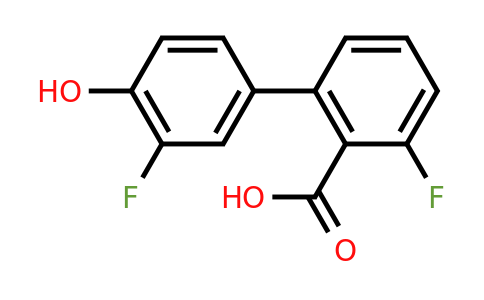 1261893-30-4 | 6-Fluoro-2-(3-fluoro-4-hydroxyphenyl)benzoic acid