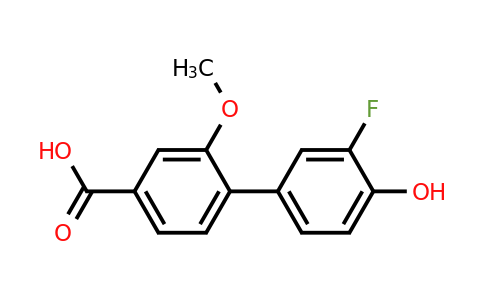 1261893-35-9 | 4-(3-Fluoro-4-hydroxyphenyl)-3-methoxybenzoic acid