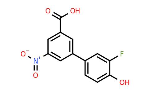 1261893-40-6 | 3-(3-Fluoro-4-hydroxyphenyl)-5-nitrobenzoic acid