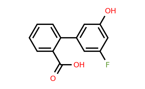 1261893-43-9 | 2-(3-Fluoro-5-hydroxyphenyl)benzoic acid