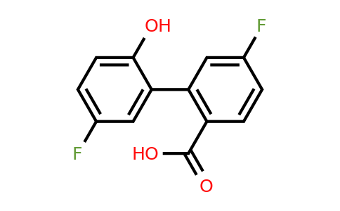 1261893-49-5 | 4-Fluoro-2-(5-fluoro-2-hydroxyphenyl)benzoic acid
