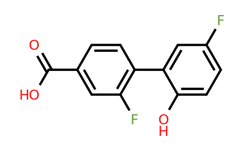 1261893-52-0 | 3-Fluoro-4-(5-fluoro-2-hydroxyphenyl)benzoic acid
