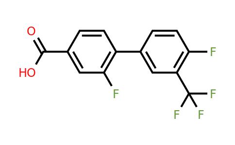 1261893-67-7 | 3-Fluoro-4-(4-fluoro-3-trifluoromethylphenyl)benzoic acid