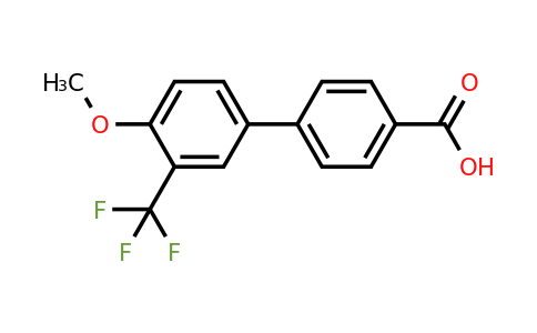 1261893-79-1 | 4-(4-Methoxy-3-trifluoromethylphenyl)benzoic acid