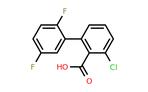 1261893-81-5 | 6-Chloro-2-(2,5-difluorophenyl)benzoic acid