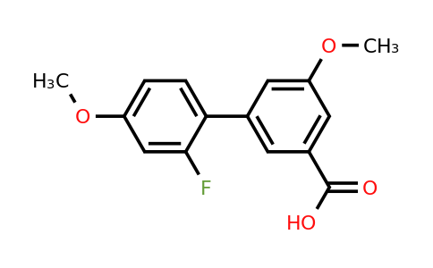1261894-60-3 | 3-(2-Fluoro-4-methoxyphenyl)-5-methoxybenzoic acid