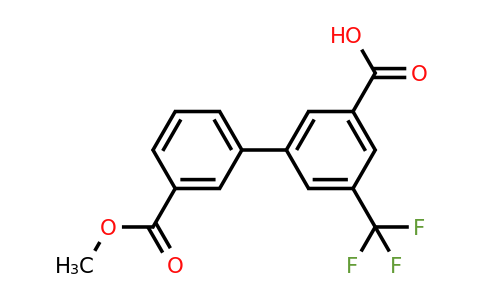 1261894-91-0 | 3-(3-Methoxycarbonylphenyl)-5-trifluoromethylbenzoic acid