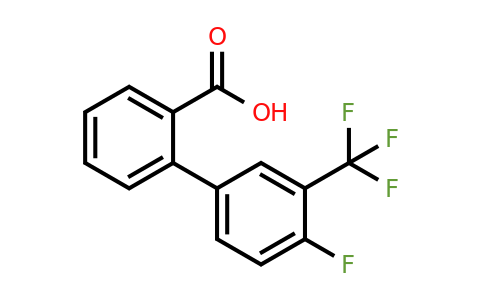 1261896-08-5 | 2-(4-Fluoro-3-trifluoromethylphenyl)benzoic acid