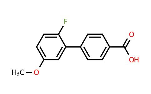 1261896-38-1 | 2'-Fluoro-5'-methoxy-[1,1'-biphenyl]-4-carboxylic acid