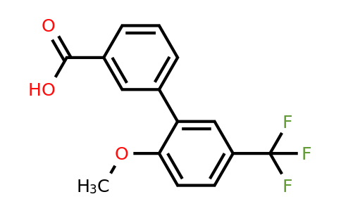1261896-41-6 | 3-(2-Methoxy-5-trifluoromethylphenyl)benzoic acid