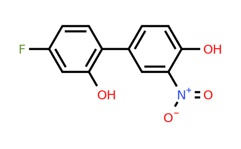 1261897-45-3 | 4-(4-Fluoro-2-hydroxyphenyl)-2-nitrophenol