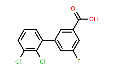 1261898-44-5 | 2',3'-Dichloro-5-fluoro-biphenyl-3-carboxylic acid