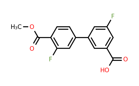 1261898-53-6 | 5-Fluoro-3-(3-fluoro-4-methoxycarbonylphenyl)benzoic acid