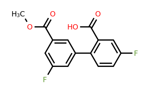 1261898-55-8 | 5-Fluoro-2-(3-fluoro-5-methoxycarbonylphenyl)benzoic acid