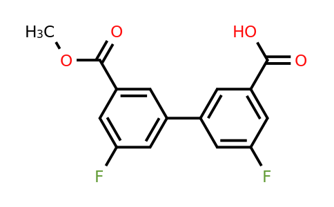 1261898-56-9 | 5-Fluoro-3-(3-fluoro-5-methoxycarbonylphenyl)benzoic acid
