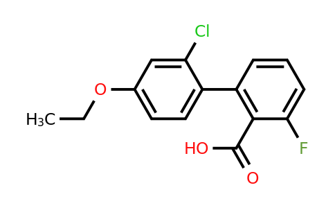 1261898-65-0 | 2-(2-Chloro-4-ethoxyphenyl)-6-fluorobenzoic acid