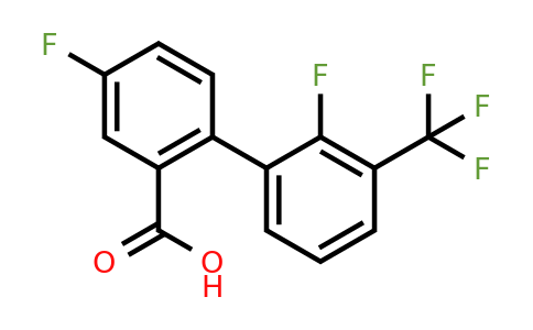1261898-74-1 | 5-Fluoro-2-(2-fluoro-3-trifluoromethylphenyl)benzoic acid