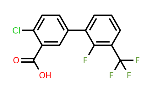1261898-92-3 | 2-Chloro-5-(2-fluoro-3-trifluoromethylphenyl)benzoic acid