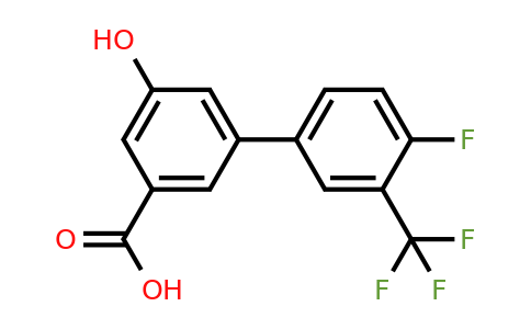 1261898-97-8 | 3-(4-Fluoro-3-trifluoromethylphenyl)-5-hydroxybenzoic acid