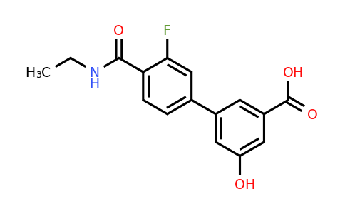 1261899-06-2 | 3-[4-(Ethylcarbamoyl)-3-fluorophenyl]-5-hydroxybenzoic acid
