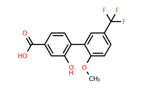 1261900-41-7 | 3-Hydroxy-4-(2-methoxy-5-trifluoromethylphenyl)benzoic acid