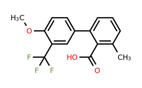 1261900-49-5 | 2-(4-Methoxy-3-trifluoromethylphenyl)-6-methylbenzoic acid