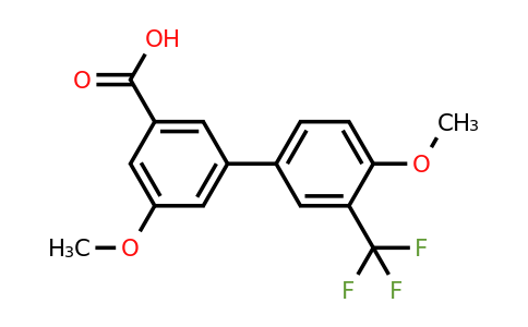 1261900-53-1 | 3-(4-Methoxy-3-trifluoromethylphenyl)-5-methoxybenzoic acid