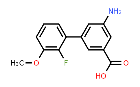 1261900-74-6 | 3-Amino-5-(2-fluoro-3-methoxyphenyl)benzoic acid