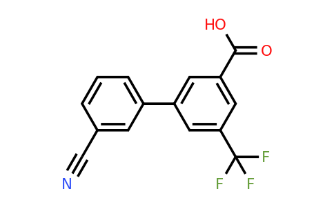 1261901-06-7 | 3-(3-Cyanophenyl)-5-trifluoromethylbenzoic acid