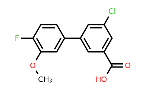1261901-07-8 | 5-Chloro-3-(4-fluoro-3-methoxyphenyl)benzoic acid