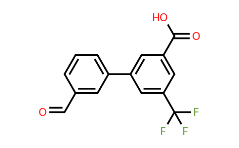 1261901-47-6 | 3-(3-Formylphenyl)-5-trifluoromethylbenzoic acid