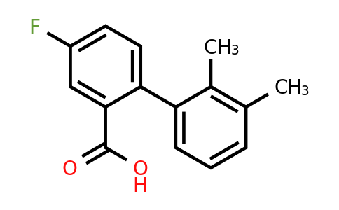 1261901-53-4 | 2-(2,3-Dimethylphenyl)-5-fluorobenzoic acid