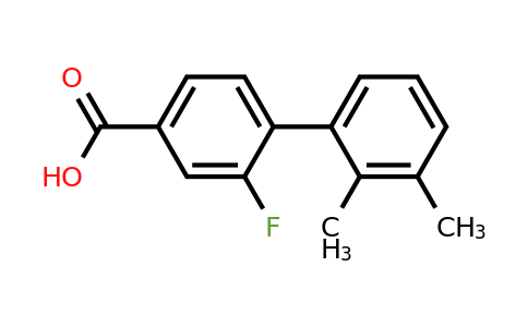 1261901-58-9 | 4-(2,3-Dimethylphenyl)-3-fluorobenzoic acid
